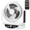 30 татами автоматический поворот вверх и влево и воздушный поток бесшумный двигатель постоянного тока пульт дистанционного управления белый черный год [Yamazen] Циркулятор, (вентиляция/воздух