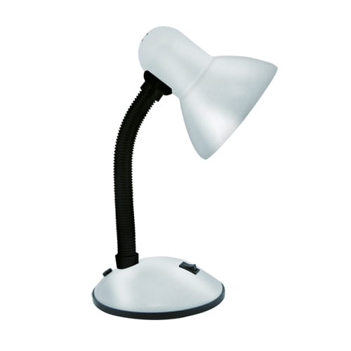 Lampka na biurko 40W srebrna TOLA E27 Ideus 02852