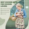 Стильный коллекционный карман для фартука для семейного фартука Chicken Farm