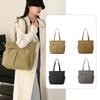 Women Crossbody Bag Student Class Large Capacity Tote Bag Commuter Shoulder Handbag
