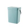 Wall Mounted Kitchen Bin Plastic Small Countertop Compost Bin Simple Food Waste Basket