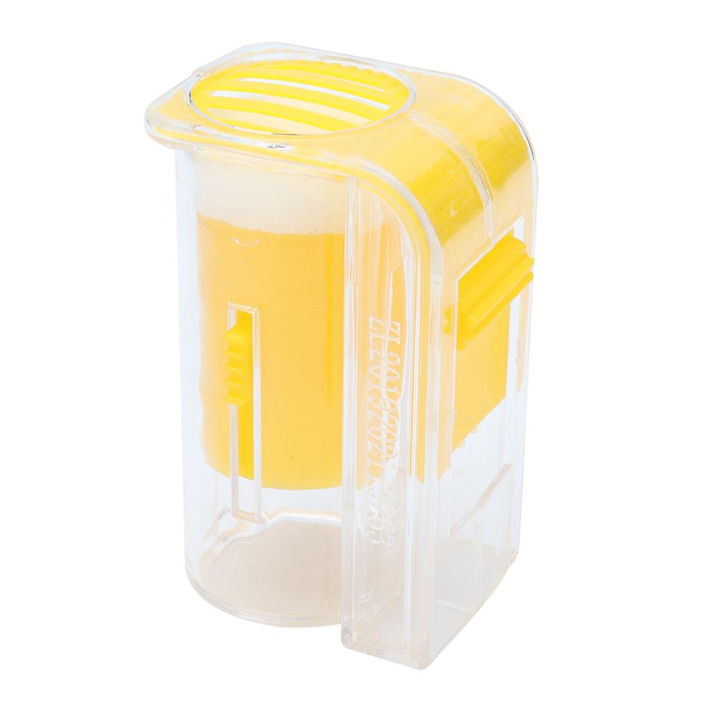 Queen Bee Catcher Plastic Healthy Nontoxic Round No Burr Lightweight One Handed Queen Marking Bottle