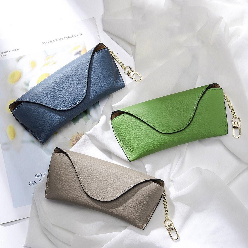 Креативная сумка для хранения солнцезащитных очков Чехол для очков из натуральной кожи Новая сумка для очков Мужская