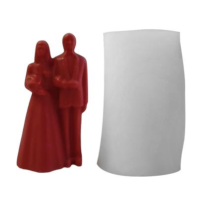 Силиконовые формы, романтические формы для пар, ароматерапевтические свечи, формы для эпоксидной смолы для Y-образных поделок, украшения дома