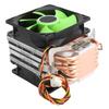 9cm CPU Cooler 3PIN Double Fan Radiator Fit for Intel LGA775 1155 1156 1366 AMD AM2 AM2+ AM3