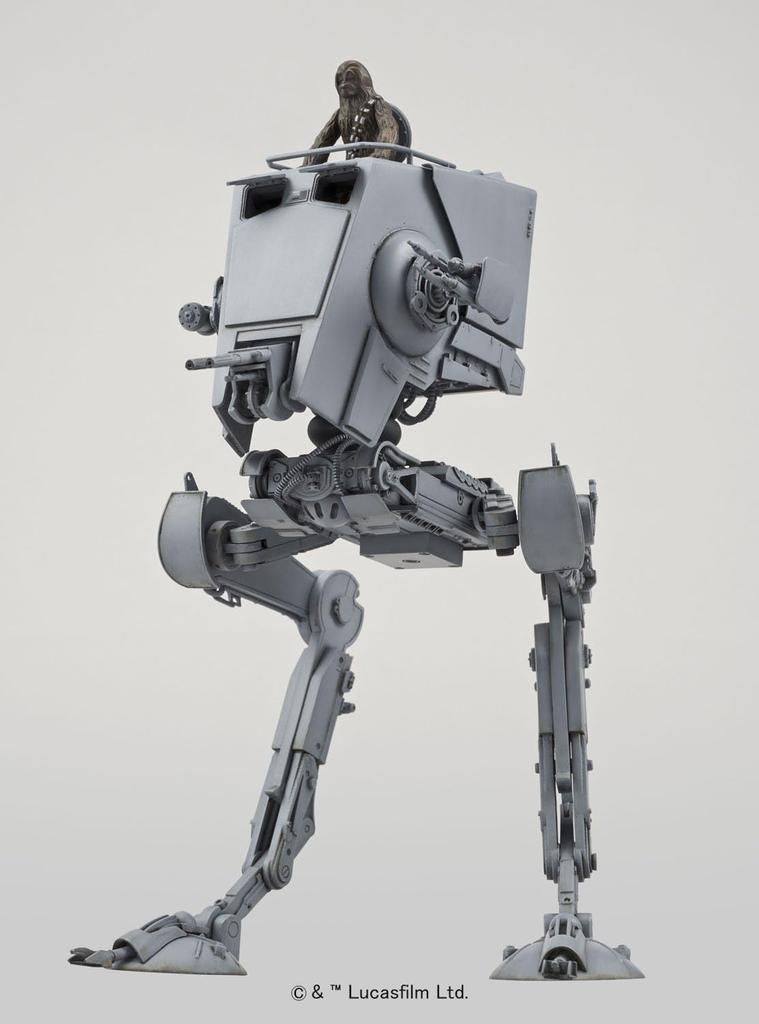 BANDAI SPIRITS Упаковка пластиковой модели Звездные Войны 1/48 AT-ST Предварительно окрашенный (Новая версия)