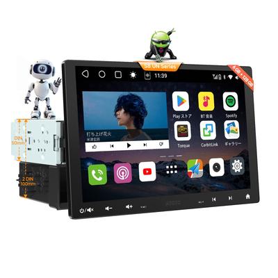ATOTOMOVE S8 Ultra 1DIN 2DIN Android Автомагнитола с плавающим QLED, беспроводным Auto, DSP и двойным Bluetooth, 10,1-дюймовый и сенсорный экран, 6+128 ГБ ОЗУ,