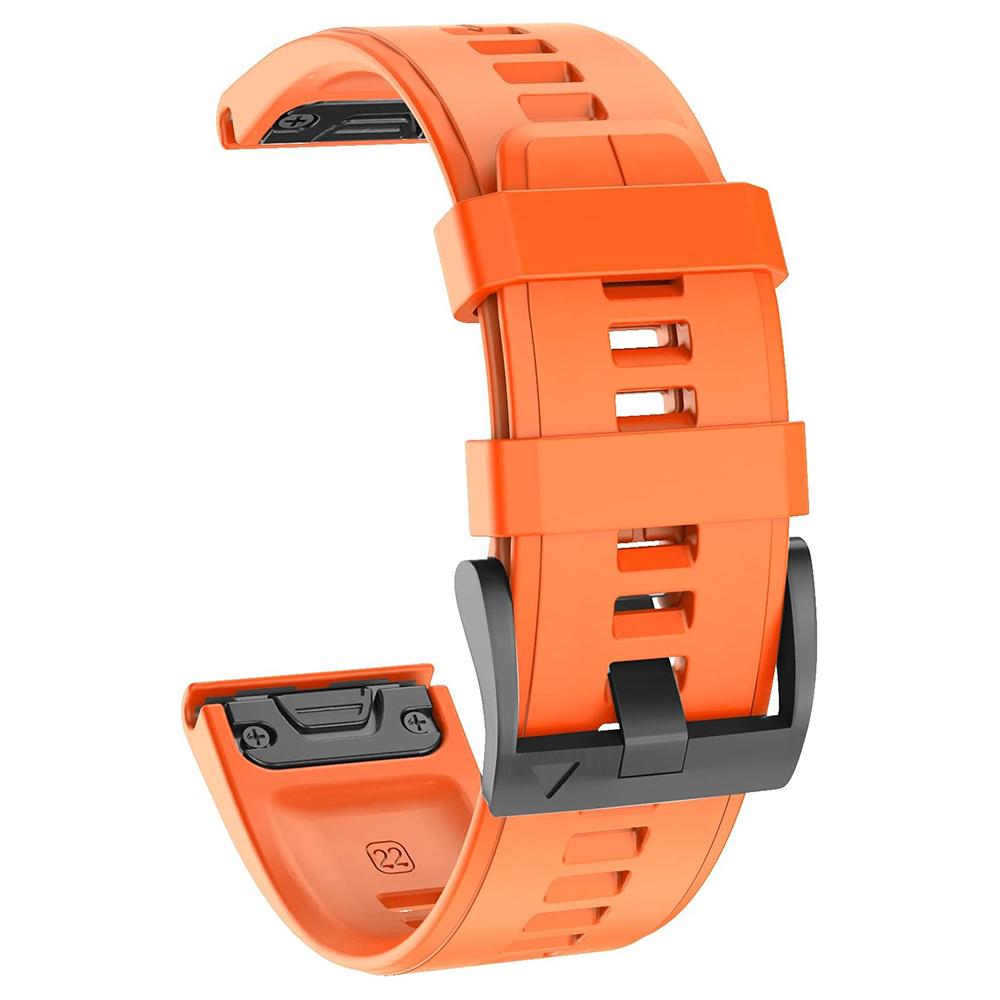 Двухцветный силиконовый ремешок для часов QuickFit 22 мм 26 мм Для Garmin Epix Pro Gen 2 47 мм 51 мм/Fenix 7X 7 Pro/Quatix 6 6X 5X Ремешок Браслет