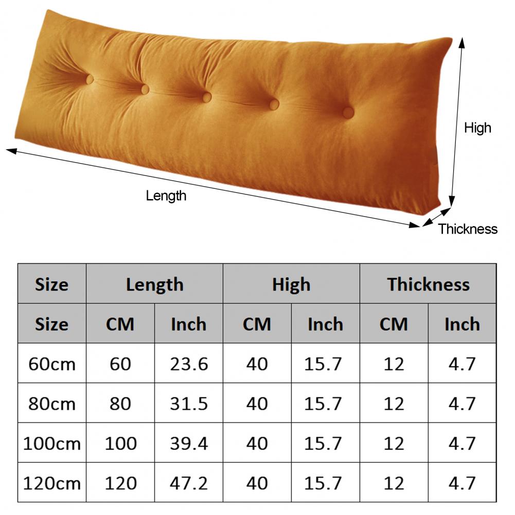 Подушка-клин для изголовья, Треугольная подушка для изголовья, Эргономичная подушка-валик для спины с боковым карманом для кровати в общежитии, дивана