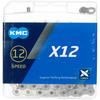 KMC X12 SILVER126 Silver Bicycle Chain 12speedKMC-X12-SV