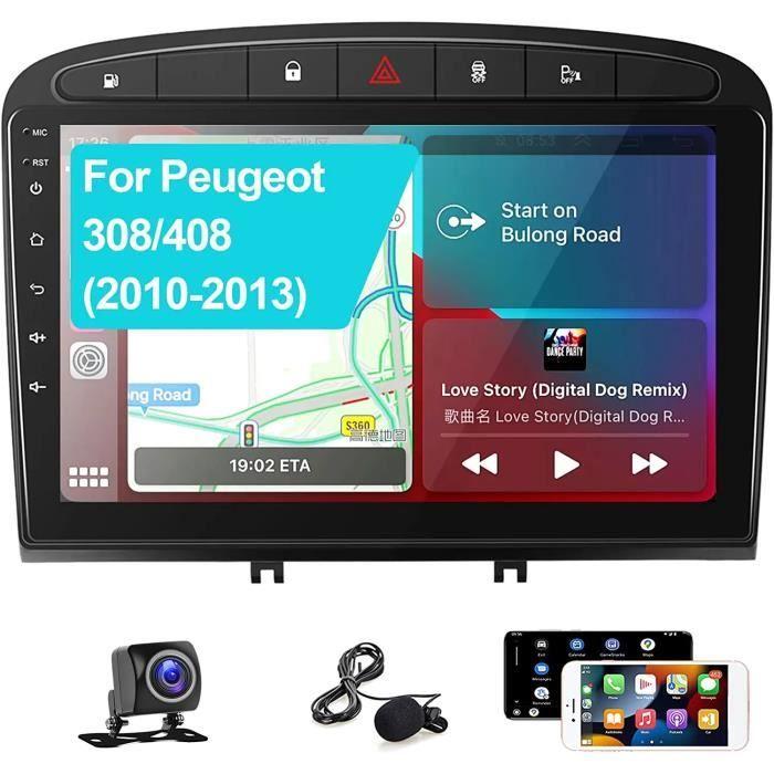 Автомагнитола Android Podofo - Peugeot 308/408 - 9" Сенсорный Экран - GPS WiFi Bluetooth - Камера Заднего Вида AHD