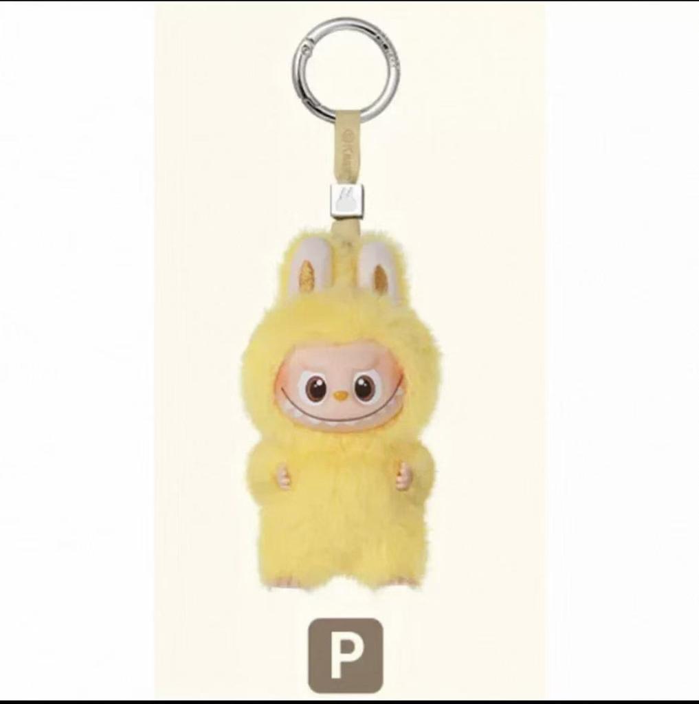Labubu New 4th Generation Mini Edition Vinyl-Face Plush Doll Blind Box Backpack Accessory Keychain Christmas Gift Children's Hand Puppet Toy