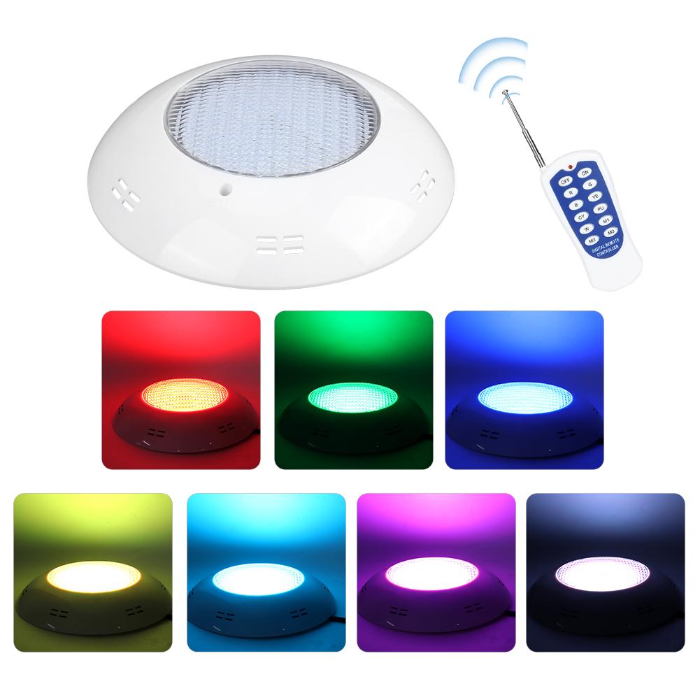 360LED светильники для бассейна 35W настенный светильник для бассейна с дистанционным управлением подводный светильник AC12V