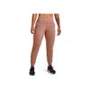 Under Armour Женские тренировочные брюки с логотипом, однотонные, облегающие, коричневые 1371021-270