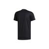 Adidas Футболка Run It Tee M Logo Training с короткими рукавами, мужские топы, черные FL6972