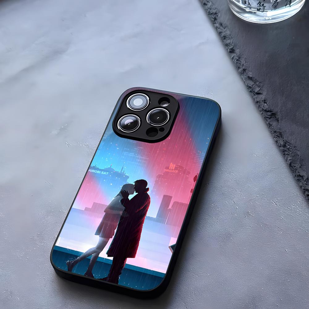 Чехол для телефона Blade Runner 2049 из закаленного стекла для iPhone 17 13 14 16 12 15 11 Pro Max Plus Mini X XR SE2020 Coque