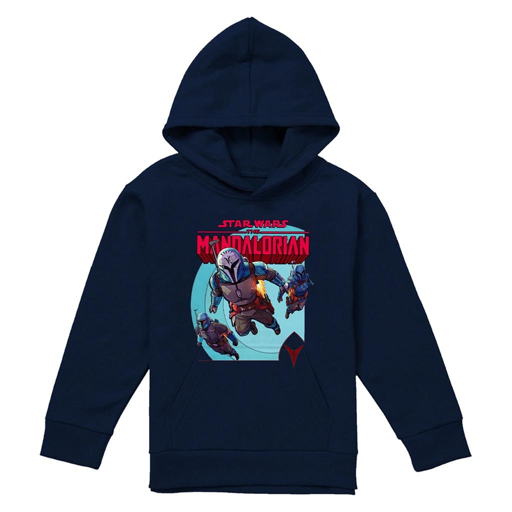Star Wars The Mandalorian Childrens/Kids Attack Hoodie