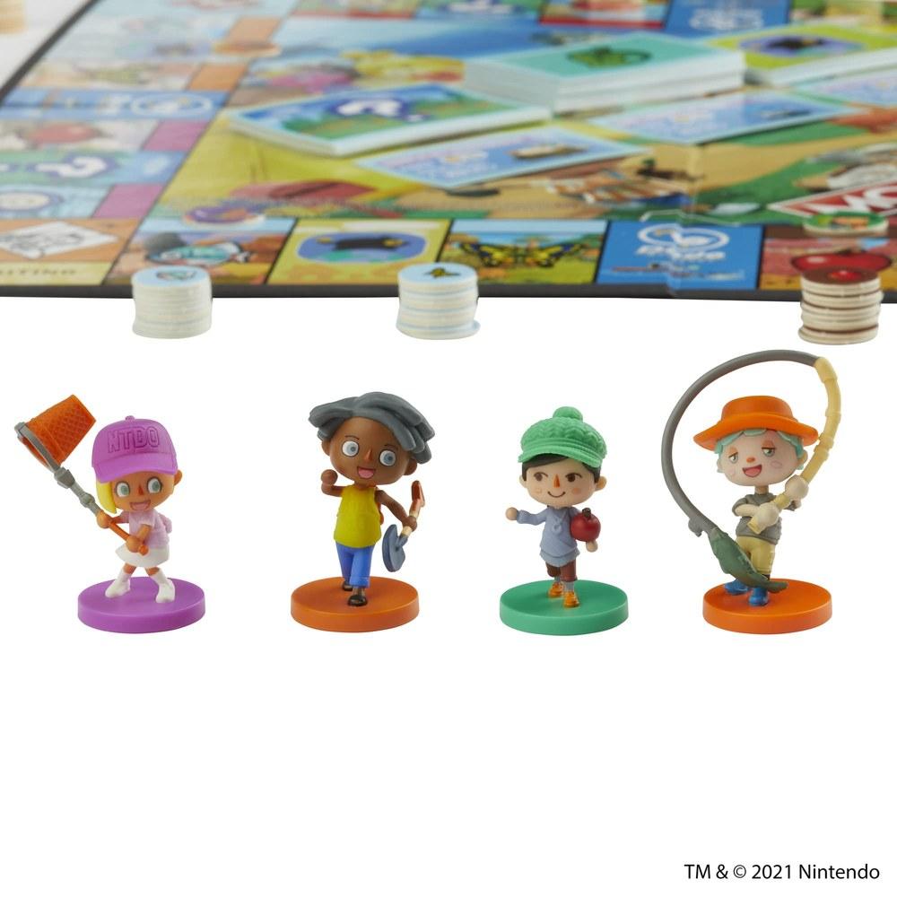 Hasbro Monopoly Animal Crossing New Horizons Kids Board Game Family-Friendly for Children 8+ 2-4 Players Fun