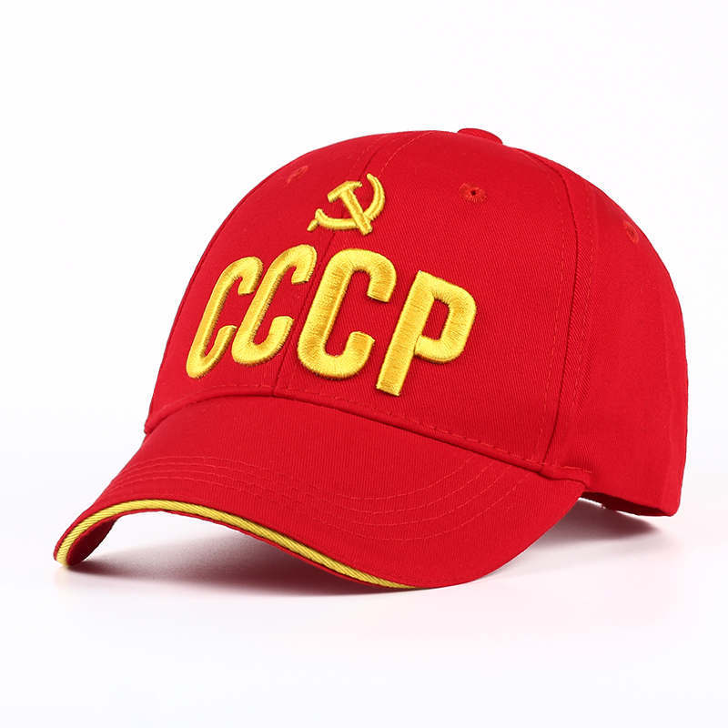 CCCP USSR Baseball Cap Cotton Russian National Emblem Embroidery Snapback Caps For Men Women Unisex Adjustable Outdoor Visor Hat