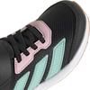Кроссовки Adidas Faito EL для детей, унисекс, Core Black/Semi Flash Aqua/Bliss Lilac, 23,5 см