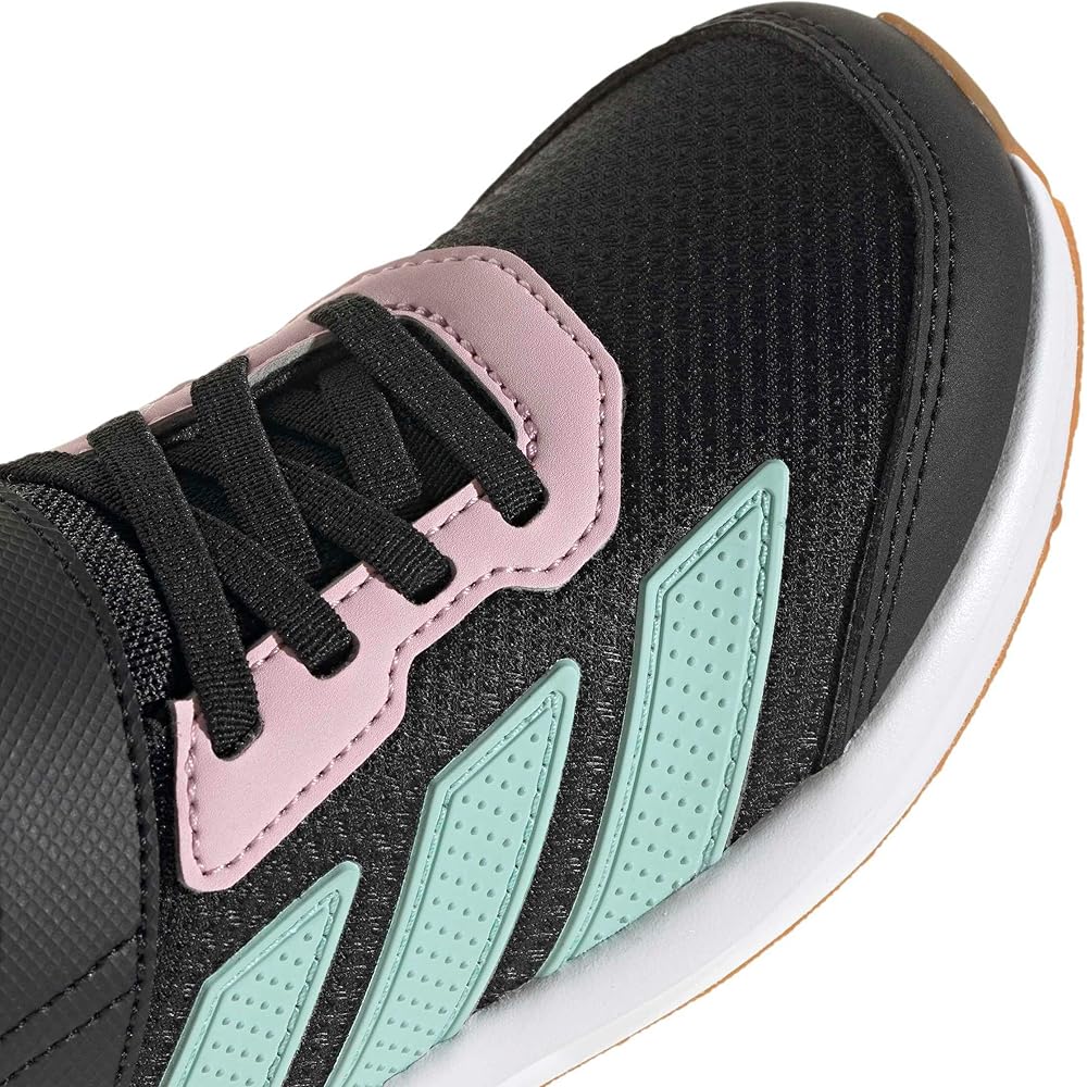 Кроссовки Adidas Faito EL для детей, унисекс, Core Black/Semi Flash Aqua/Bliss Lilac, 23,5 см