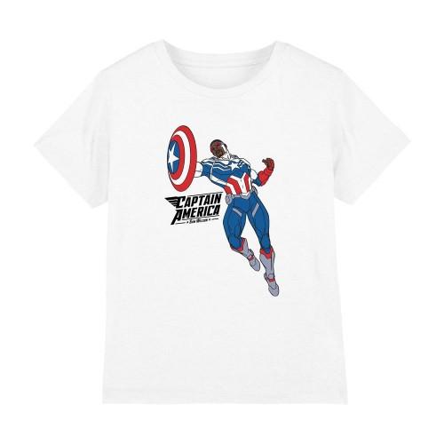 Captain America Childrens/Kids Sam Wilson Doodle T-Shirt