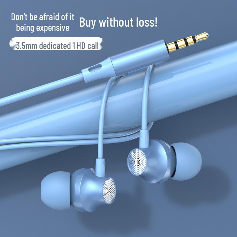 Проводные металлические внутриканальные наушники с разъемами 3,5 мм и Type-C - Тяжелый бас и управление с мобильного телефона