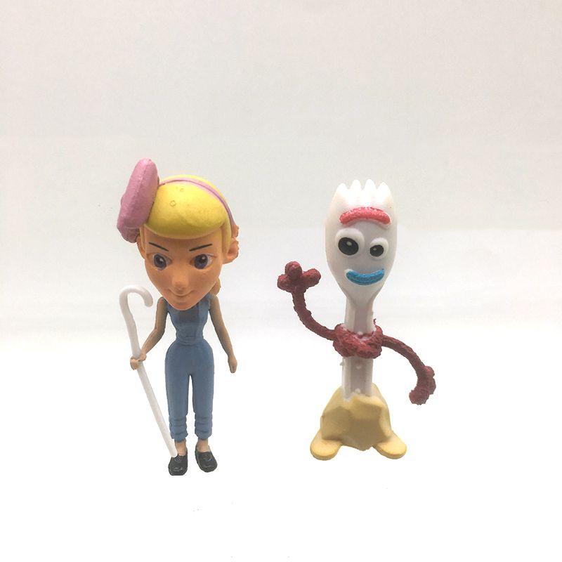 Toy Story 4 Fan-favorite Characters Mini Figures Set Of 17 For Decoration And Play