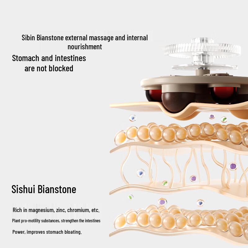 PGG W2 Мокса-массажер с подогревом для живота и талии