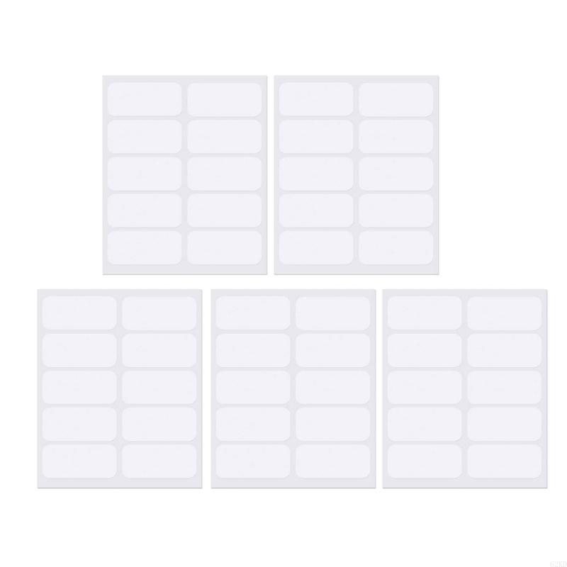 62KD Writes On Clothing Labels Secure Adhesive No-Iron Clothing Labels, Laundry Safe