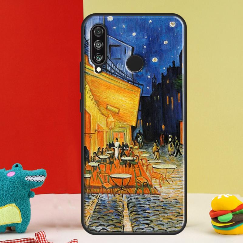 Звездная ночь Ван Гога Для Huawei Nova Y91 Y90 Y60 Y70 Y72 Y61 9 10 SE 12i 12s 11i 5T P60 Pro P20 P30 P40 Lite Чехол