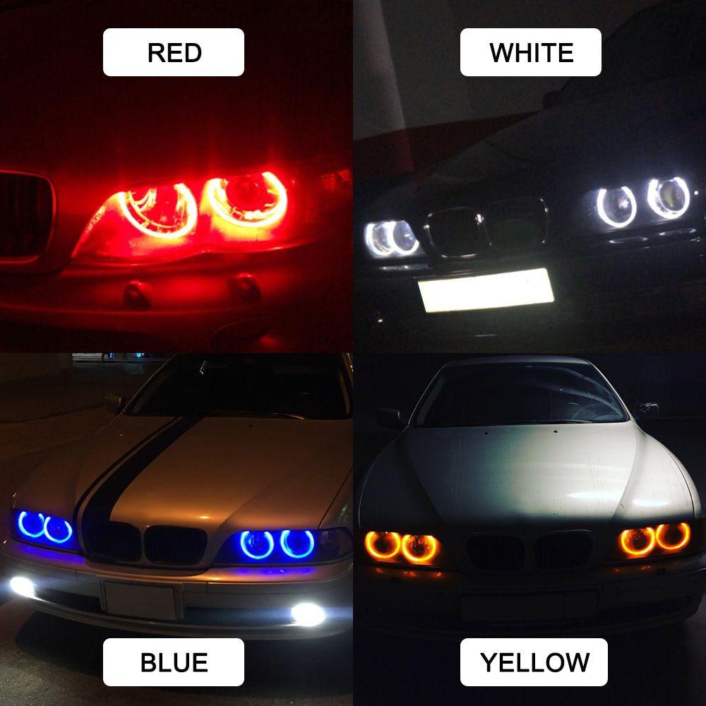 2Pcs Practical Halo Ring Marker LED Bulb Error Free Car Side Light Auto Lamp