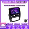 Автомобильная магнитола Android Car-Play для Renault Duster 1 2010-2015 Мультимедийный плеер Головное устройство Стерео Навигация GPS BT WIFI, 8 ЯДЕР ,2+32 ГБ