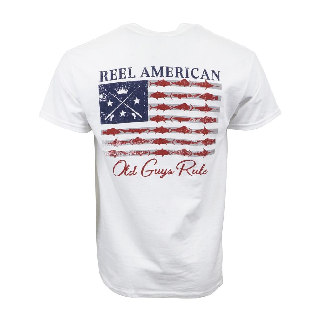 Old Guys Rule Reel America T Shirt