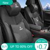 New Car Seat Headrest Neck Support Embroidered Memory Foam Lumbar Cushion For BMW M X1 X3 X5 X6 X7 E30 E90 M3 E84 E83 F25 E