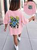 67 Six Seven Funny Italian Brainrot Short Sleeve Crewneck T Shirt Kids Boys Girls Summer Cute Cartoon Casual Age 3-14