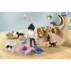 PLAYMOBIL 71744 Bar à chats avec 6 chats et 3 personnages, My Life, 72 pièces, Dès 4 ans