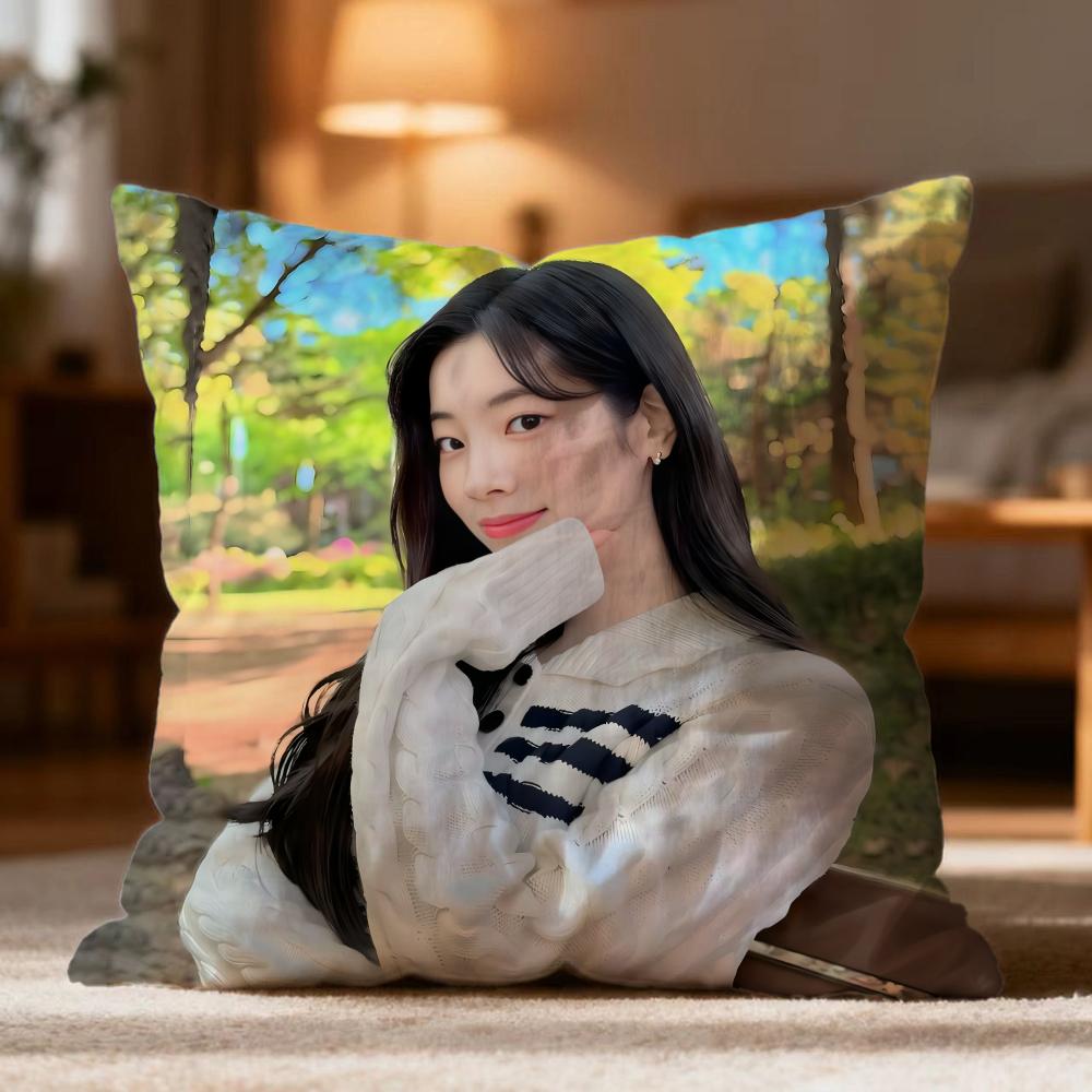 Модная K-KKim DaHyun Чехол для кушона Мягкий Стирающийся Наволочка Многоцелевой для Дивана Кровати Путешествий Офиса