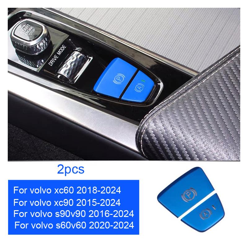 Для volvo XC60 XC90 S90 V90 V60 S60 Накладка с кнопкой старт и ручником, декоративные принадлежности