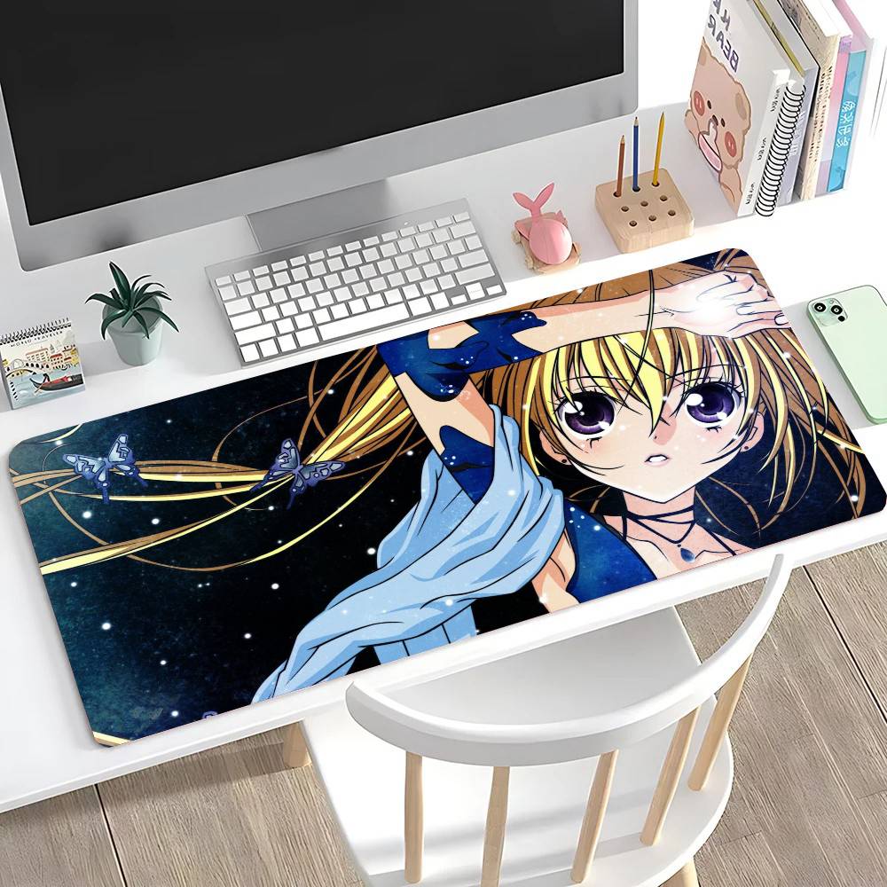Хошина Утау Анимация S-shugo Chara Коврик для мыши Коврик для стола С подкладкой Игровые аксессуары Prime Gaming XXL Коврик для клавиатуры Коврик