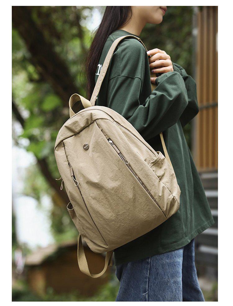 Женский ультралегкий водонепроницаемый нейлоновый дорожный рюкзак - Универсальный и красочный