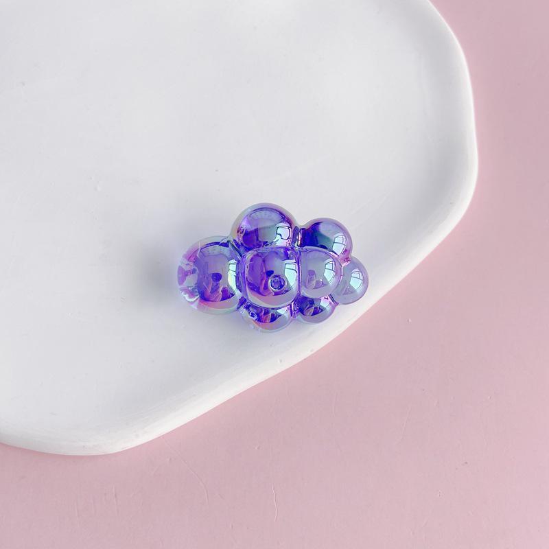 Цветной акриловый брелок-подвеска в виде облака для самодельных ювелирных изделий и телефонных цепочек