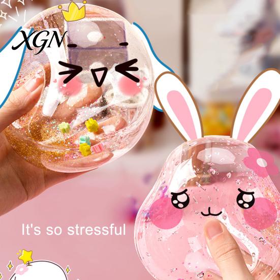 Kids Party Craft Supplies Nano Tape Bubble Kit with Glitter Beads DIY Stress Relief Toy Set Accessories for Adults Creative Making Favors Relaxation