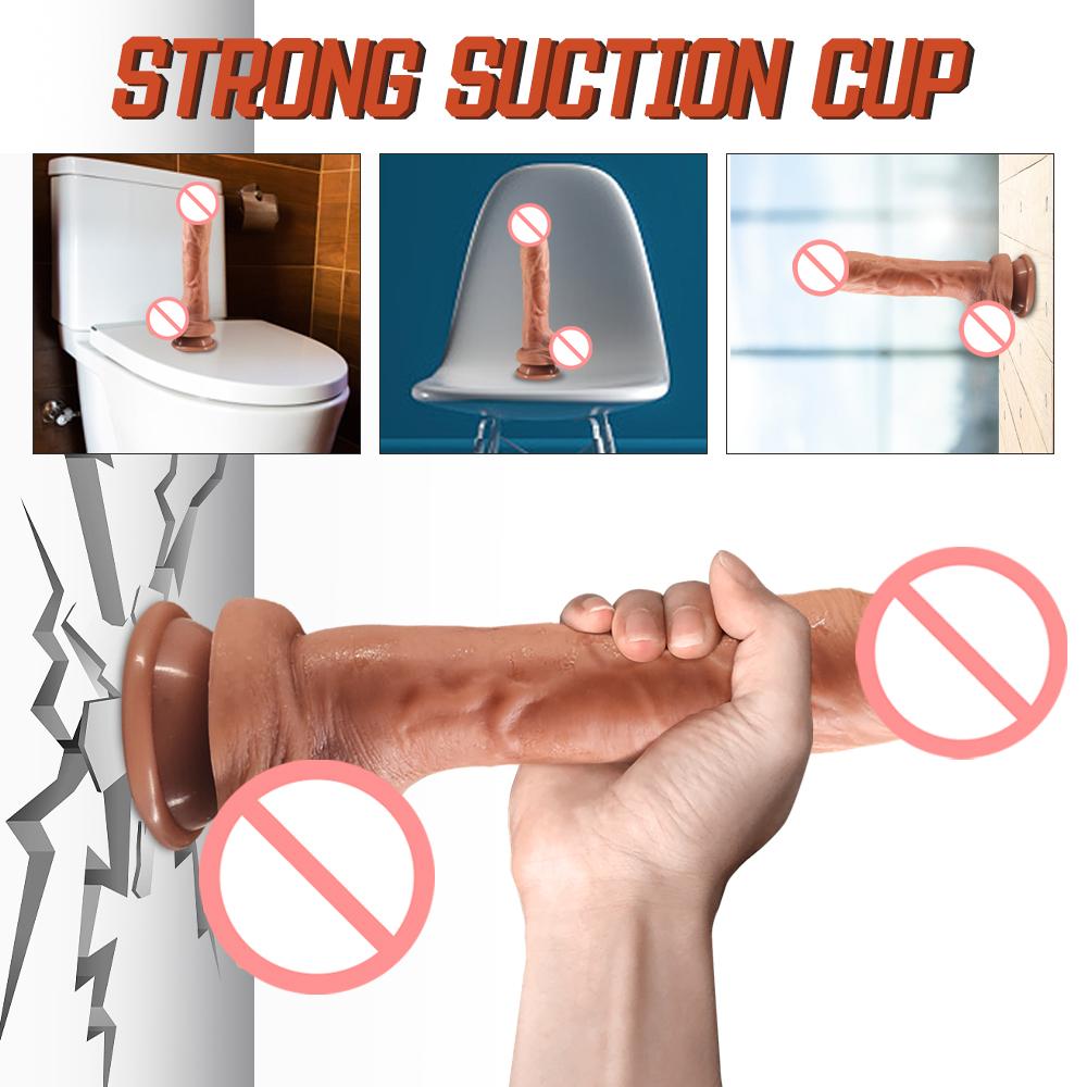 Беспроводной пульт дистанционного управления, реалистичный фаллоимитатор, вибратор, силиконовый слой, супер большой нагревательный пенис, фаллоимитаторы, секс-игрушки для женщин