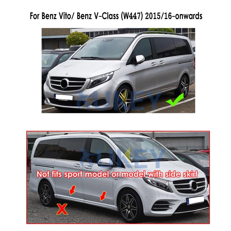 Для Mercedes Benz V-Class Vito W447 Viano W639 брызговик V250 автомобильные крылья брызговики Vito 2006-Metris брызговики