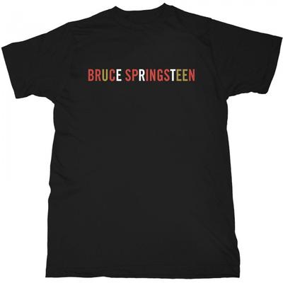 Bruce Springsteen Футболка с логотипом унисекс для взрослых