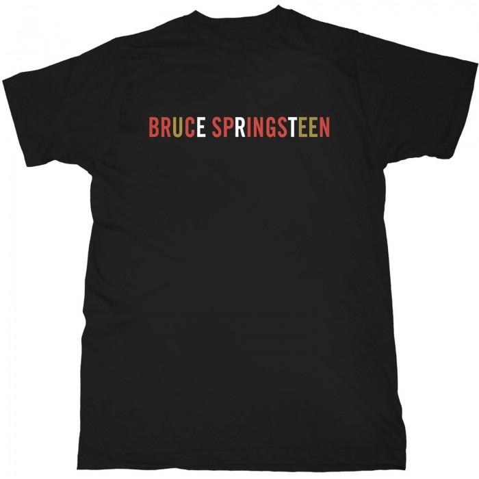 Bruce Springsteen Футболка с логотипом унисекс для взрослых