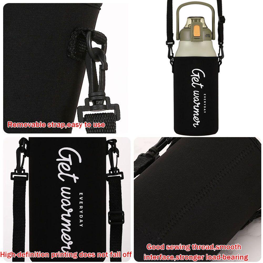 Sport Pouch With Strap Portable Vacuum Cup Sleeve Cup Sleeve Water Bottle Case Water Bottle Cover