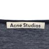 Acne Studios Женская футболка с коротким рукавом, спущенным плечом, размера XS, черная, United arrows, б/у