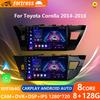 Android 14 2 Din автомобильный радиоприемник для Toyota Corolla Ralink 2014-2016 Мультимедийный видеоплеер Навигация MP5 Стерео Carplay Головное устройство